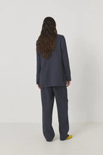 Load image into Gallery viewer, Carly Aviator pant Dusty Navy