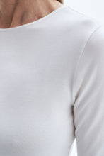 Load image into Gallery viewer, Cotton Stretch Elbow Sleeve White