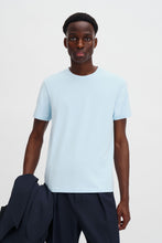 Load image into Gallery viewer, Stretch Cotton Tee, Frost Blue