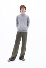 Load image into Gallery viewer, Cotton Merino Sweater Light Grey