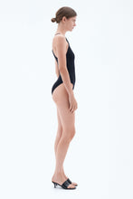 Load image into Gallery viewer, Asymmetric Swimsuit Black