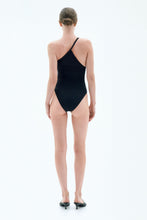 Load image into Gallery viewer, Asymmetric Swimsuit Black
