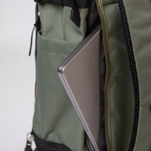 Load image into Gallery viewer, ALDE Backpack Multi Clover Green