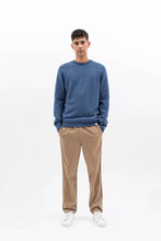 Load image into Gallery viewer, Ezra Relaxed Organic Stretch Twill Trouser Utility Khaki