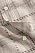 Load image into Gallery viewer, Ivan Relaxed Check SS Shirt Oatmeal