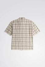 Load image into Gallery viewer, Ivan Relaxed Check SS Shirt Oatmeal