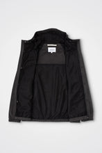 Load image into Gallery viewer, Herluf Wave Dye Nylon Windbreaker Black