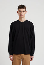 Load image into Gallery viewer, Standard Heavy Loose LS Tee Black