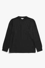 Load image into Gallery viewer, Standard Heavy Loose LS Tee Black