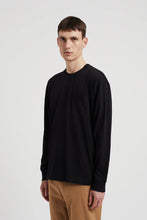 Load image into Gallery viewer, Standard Heavy Loose LS Tee Black