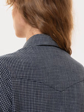 Load image into Gallery viewer, Selma Check Dress Indigo