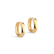 Load image into Gallery viewer, Classic Wide 20 mm Hoops 925S/Gold Plated
