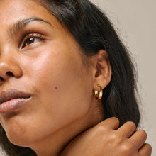 Load image into Gallery viewer, Sandra Narrow Hoops Gold