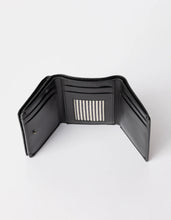 Load image into Gallery viewer, Ollie Wallet Black Classic Leather