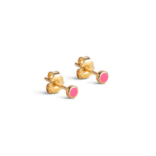 Load image into Gallery viewer, Dot Stud Pink