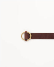 Load image into Gallery viewer, TISAO Round buckle belt Chesnut