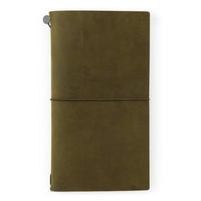Load image into Gallery viewer, Traveler's Notebook Leather Olive