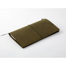 Load image into Gallery viewer, Traveler's Notebook Leather Olive