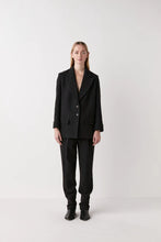 Load image into Gallery viewer, Helen Crumpled easy pant Navy