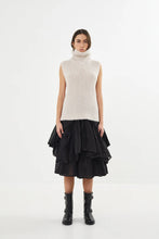 Load image into Gallery viewer, Koto funnel neck vest Beige