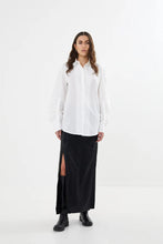 Load image into Gallery viewer, Lourdes Poplin shirt White