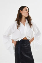 Load image into Gallery viewer, Lourdes Poplin shirt White