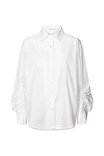 Load image into Gallery viewer, Lourdes Poplin shirt White