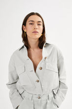 Load image into Gallery viewer, NEVA Canvas light short jacket Grey Cloud