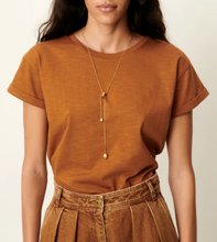 Load image into Gallery viewer, ALBANO T-shirt, Amber Brown