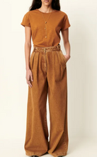 Load image into Gallery viewer, ALBANO T-shirt, Amber Brown