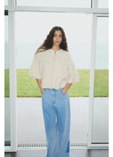 Load image into Gallery viewer, ALICE Shaggy knit cardigan, Off white