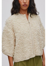 Load image into Gallery viewer, ALICE Shaggy knit cardigan, Off white