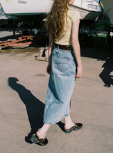 Load image into Gallery viewer, Anna Denim Skirt Desert