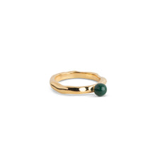 Load image into Gallery viewer, Ariel Ring Petrol Green