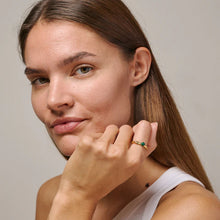 Load image into Gallery viewer, Ariel Ring Petrol Green