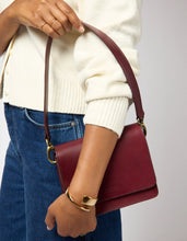 Load image into Gallery viewer, Audrey Mini Dark Cherry Classic Leather