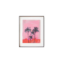 Load image into Gallery viewer, Acrylic frame brown palms