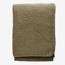 Load image into Gallery viewer, Quilted bed cover 240x240, Khaki