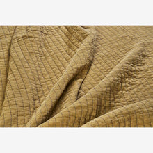 Load image into Gallery viewer, Quilted bed cover 240x240, Mustard