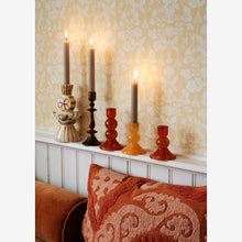 Load image into Gallery viewer, Hand-painted candle holder with bird