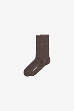 Load image into Gallery viewer, Bjarki Neps Wool Rib Sock
