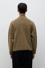 Load image into Gallery viewer, Bjerget Sherpa Wool Fleece Jacket, Butternut