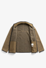 Load image into Gallery viewer, Bjerget Sherpa Wool Fleece Jacket, Butternut