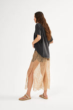 Load image into Gallery viewer, BLESSING Lace skirt Tobacco combo