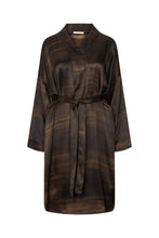 Load image into Gallery viewer, Cammi Shadow dress Hazelnut combo