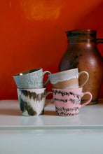 Load image into Gallery viewer, 70s ceramics cappuccino mugs (set of 4), dada
