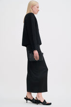 Load image into Gallery viewer, Fluffy Cardigan Ink Black