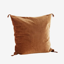 Load image into Gallery viewer, Velvet cushion cover 50x50, Burnt orange