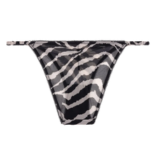 Load image into Gallery viewer, CLIO Tanga-style briefs, Classic Zebra
