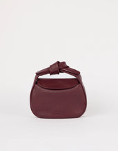 Load image into Gallery viewer, Coco Croissant Dark Cherry Soft Grain Leather